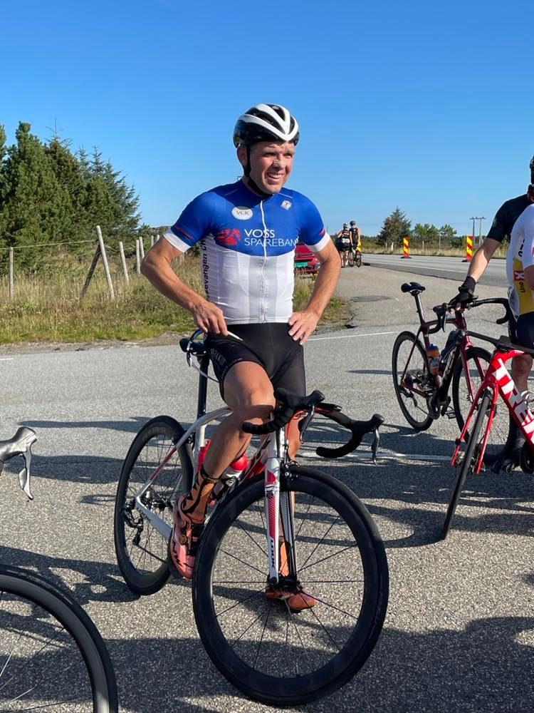 Sterk sykling av Bjarte og Kjetil på NM Masters