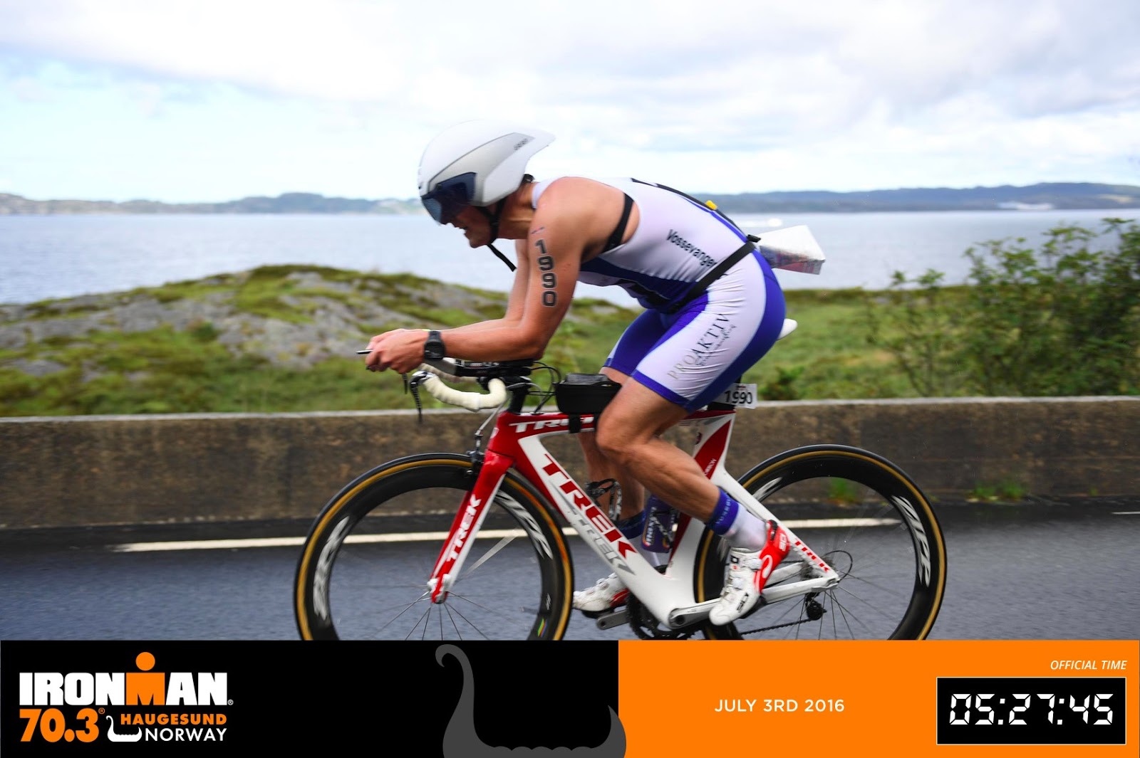 Paul med solid innsats under Ironman Haugesund!