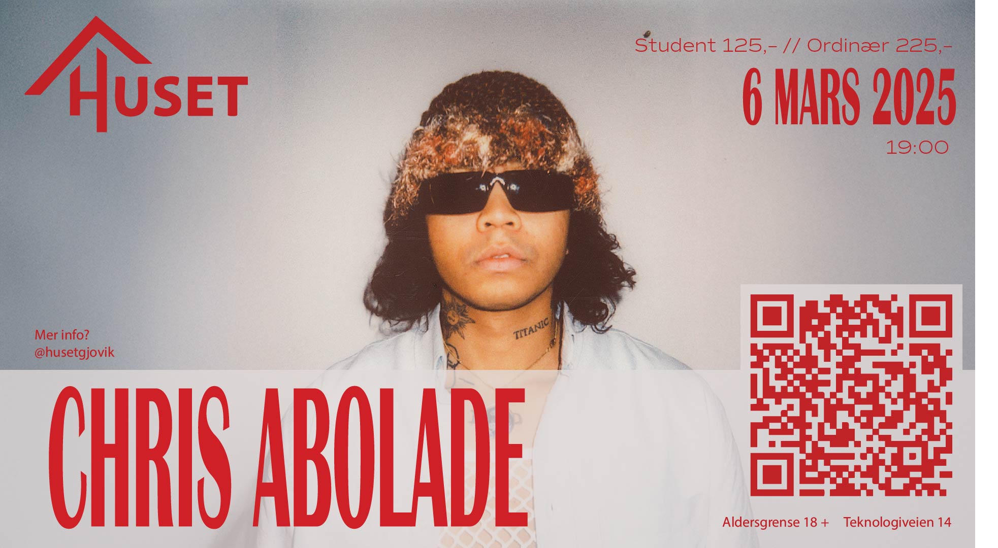 Image for CHRIS ABOLADE TIL HUSET!