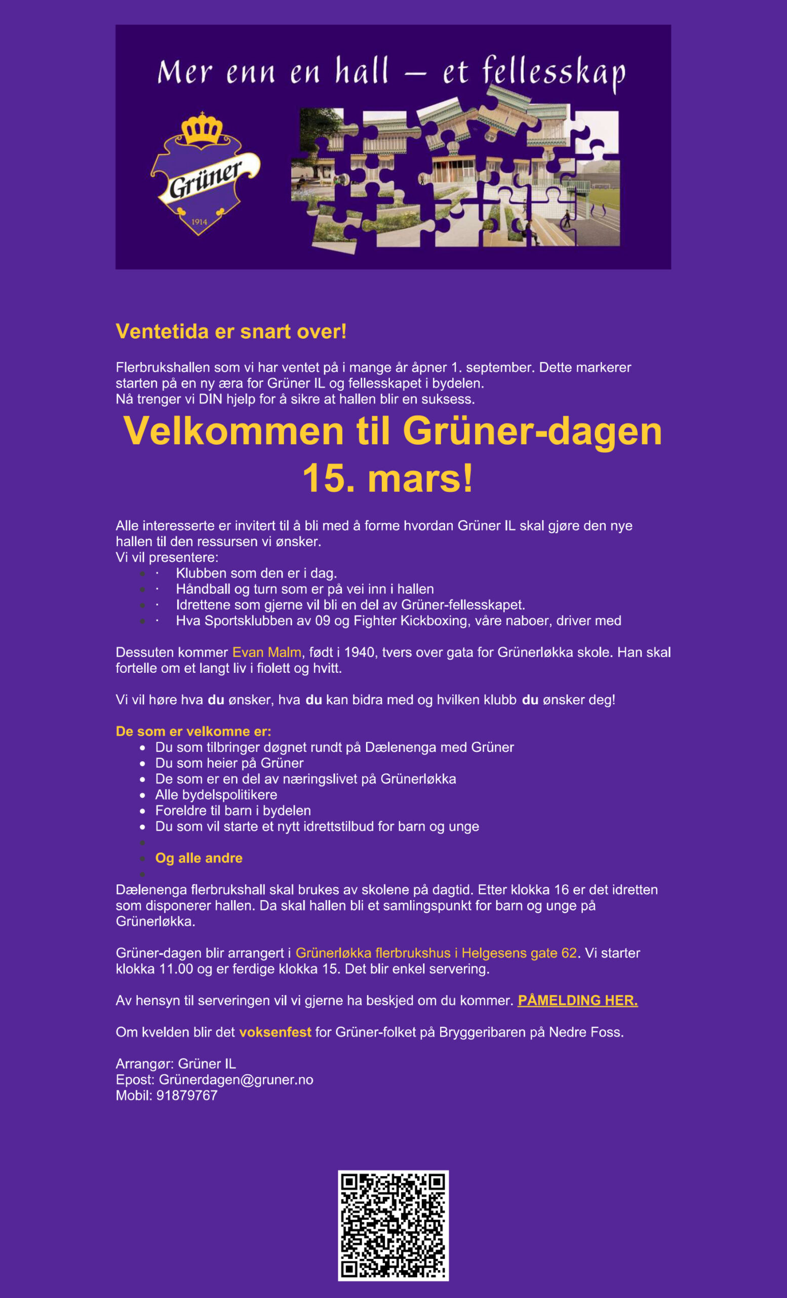 Image for Grüner-dagen 15.mars