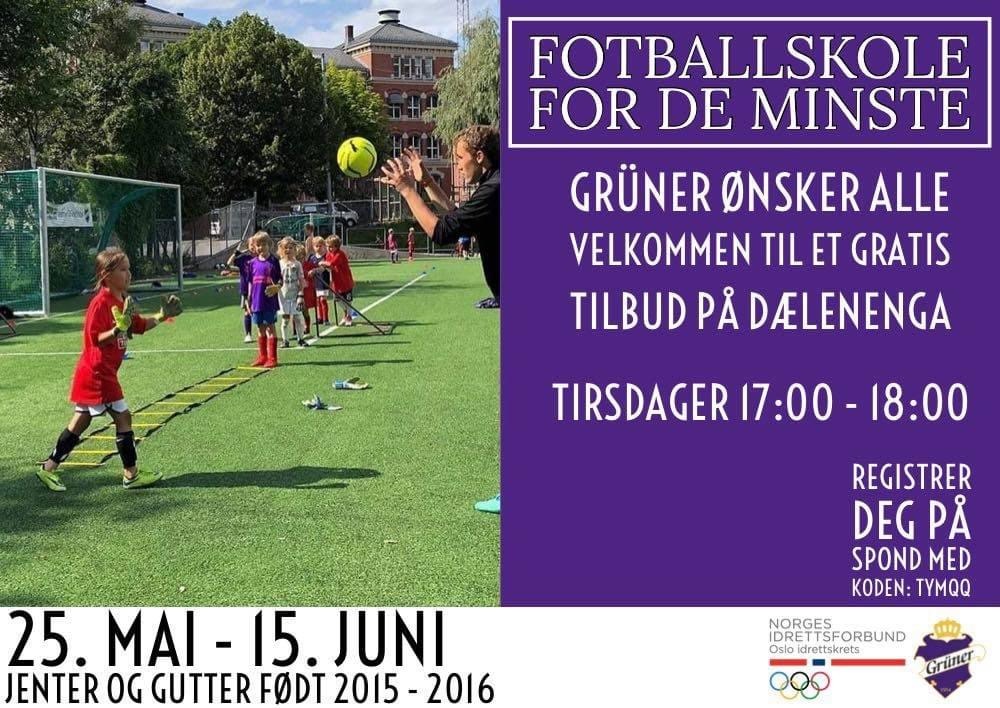 Oppstart for Fotballskolen for de minste