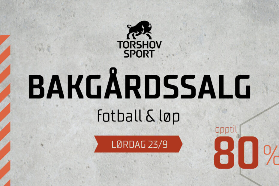 Bakgårdssalg hos Torshov Sport