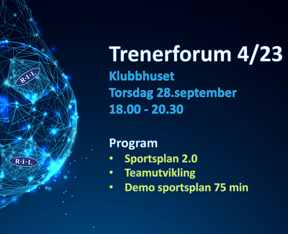 Trenerforum 4 av 4 for 2023