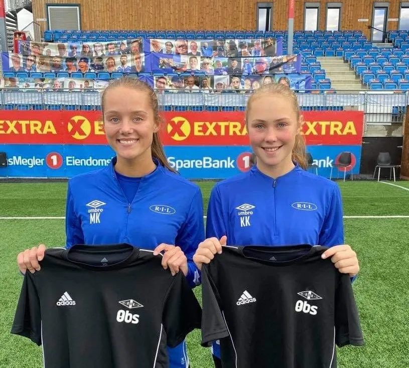 Maja Krogh og Katrine Kjeldsberg på utlån til RBK