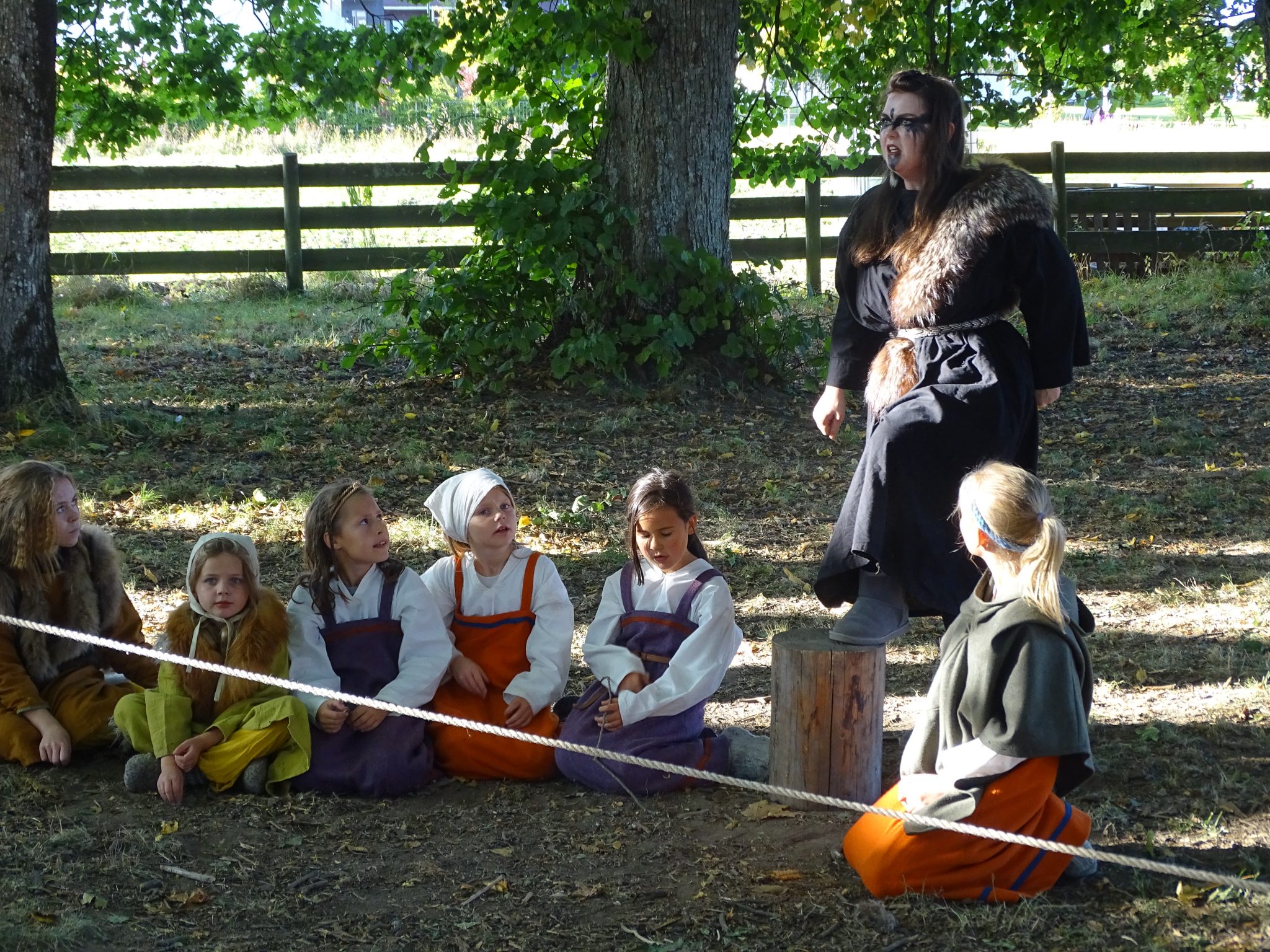 Vikingspel som vandreteater