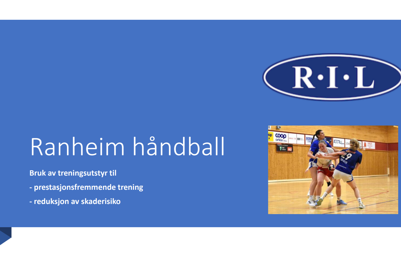 Presentasjon fra trenermøte november 2022