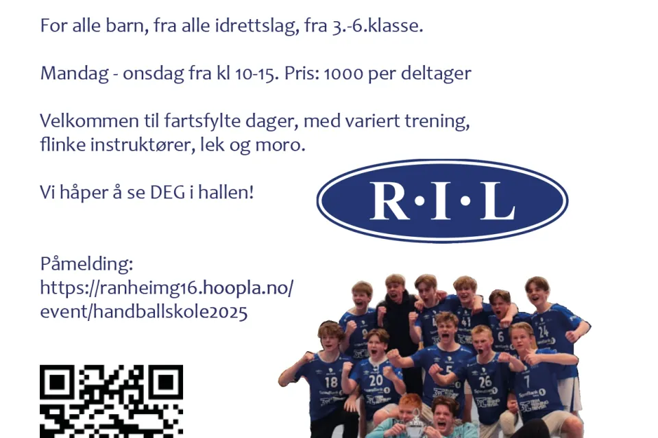 Håndballskole for 2014 årgangen!