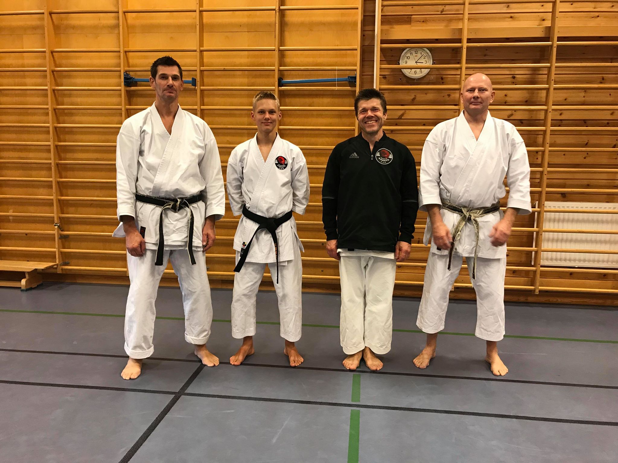 På treningssamling med NTKF