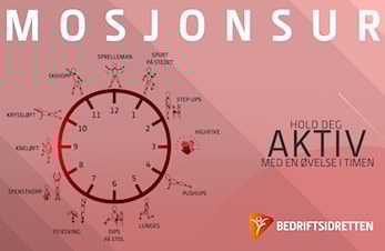 Jobb med klokka! Hett tips til et aktivt hjemmekontor