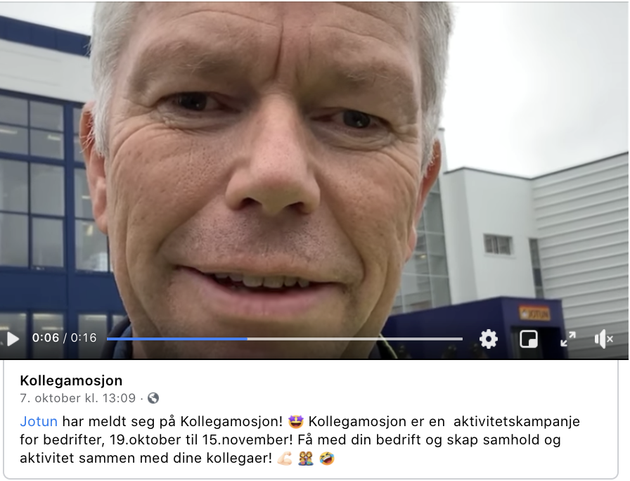 Var spent før kampanjestart. Nå er både aktivitetsnivå og kreativiteten i full sving