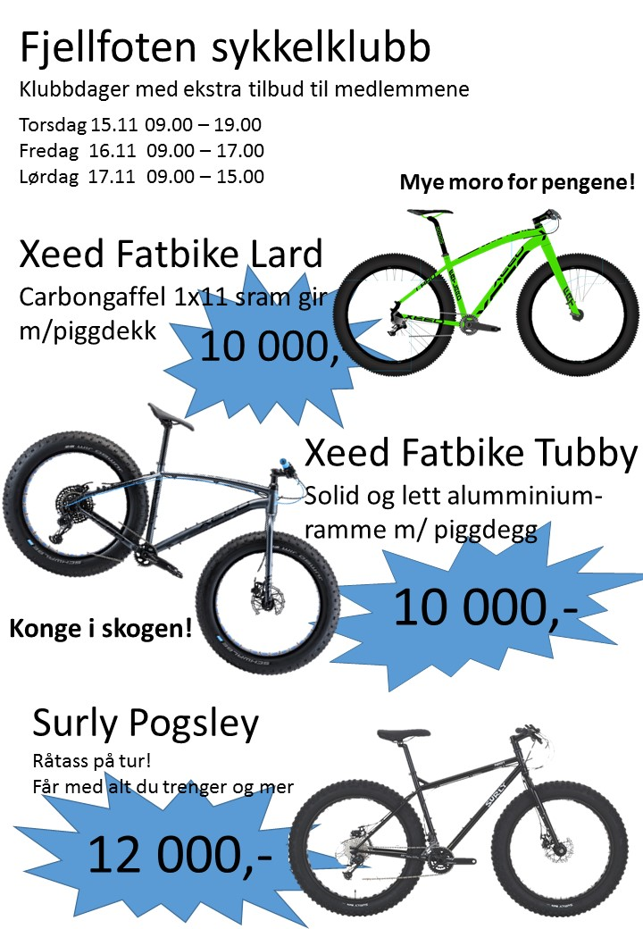 TILBUD FATBIKE