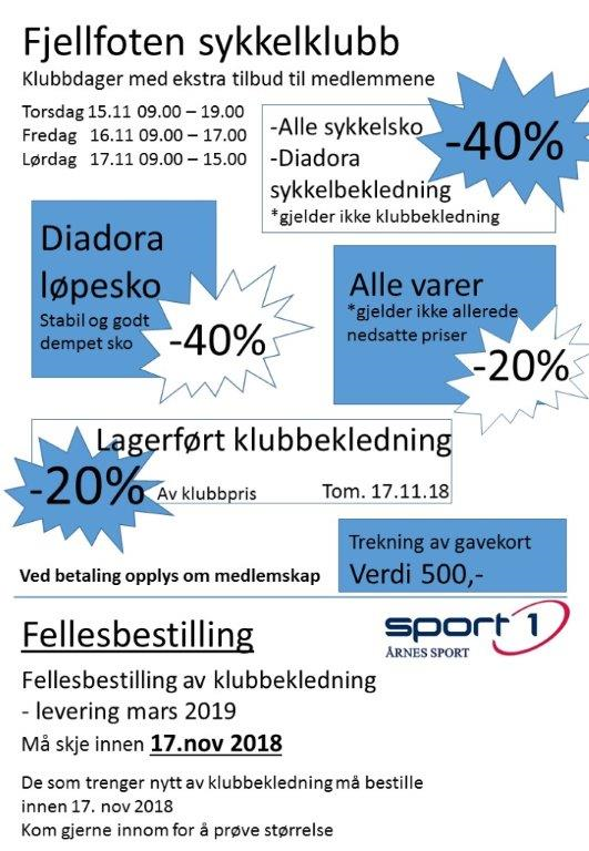 Klubbdager 15. - 17. november