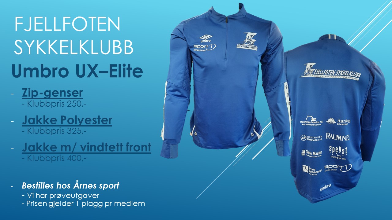 Nå kan du bestille klubbgenser hos Årnes sport