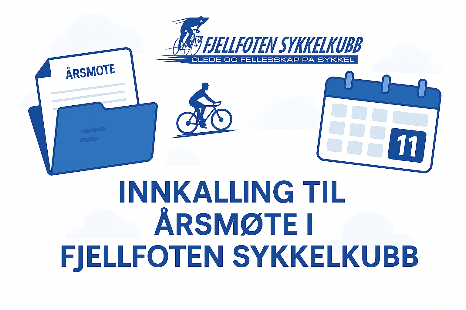 Innkalling til årsmøte for Fjellfoten Sykkelklubb 2026