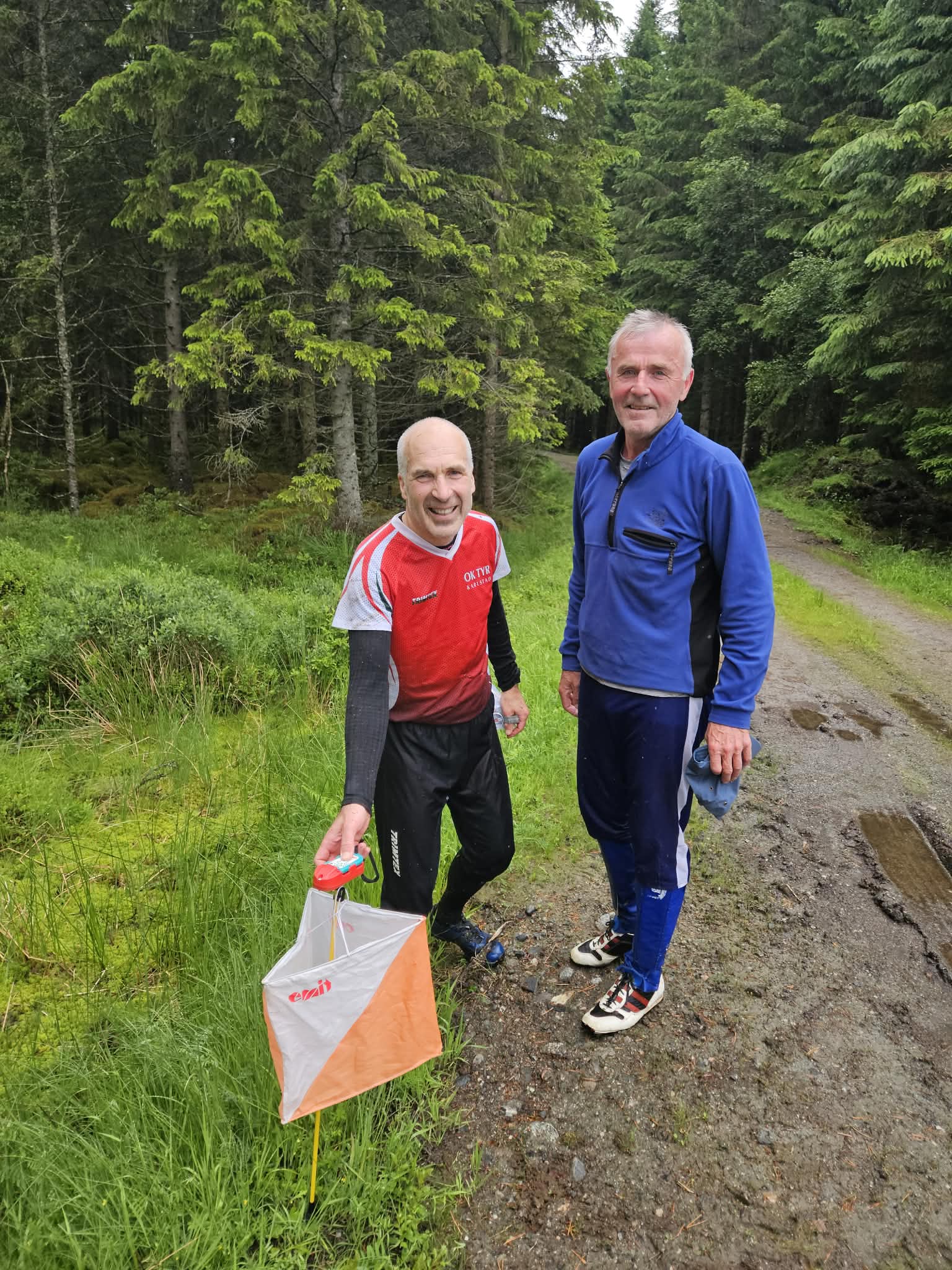 Treningsløp i orientering 25. juni