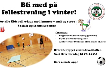 Fellestrening vinter 2019