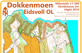 Nytt kart - Dokkenmoen