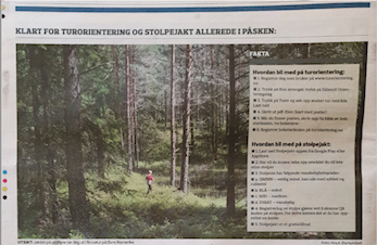 Turorientering og stolpejakt starter i påsken