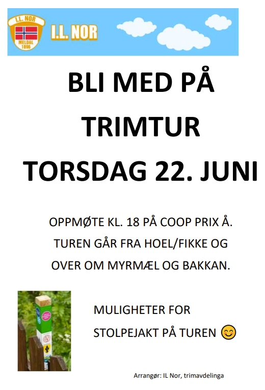 Trimtur torsdag 22. juni