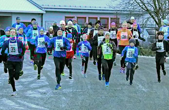Nyttårsløp på Eikanger laurdag 5. januar