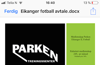 Parken treningssenter