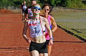 Sterk 5000m av Bertine-Helene Færø