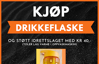 Støtt Eikanger IL ved å kjøpe ei drikkeflaske
