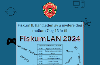 Invitasjon til FiskumLAN 2024