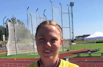 Tre utøvere fra Sturla deltok på NMjr i Kristiansand. Gull til Berit