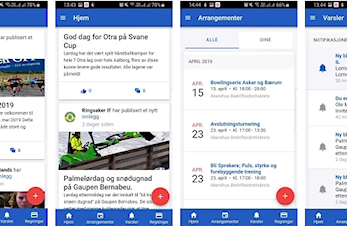 IdrettenOnline laserer mobil App for å administrere ditt medlemskap i idrettslag