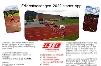 Friidrettssesongen 2022 starter opp