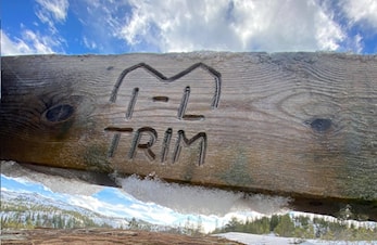 Turtrimkart og oversikt over turposter