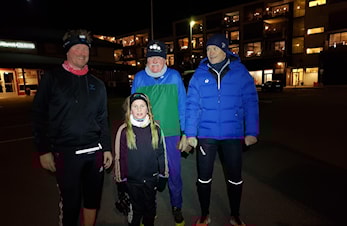 Flotte forhold for knockout- sprint i sentrum i kveld