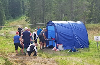 Solid laginnsats på Hølonda i kveld!