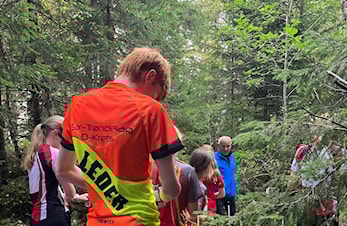 Johannes vant ledertrøya i H15-16 i STOKS`s ungdomsløp 2023
