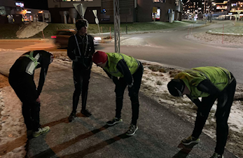 HØY PULS PÅ ONSDAGENS TRENING!