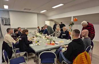 Juleavslutning med hyggelig samvær og noen overraskelser