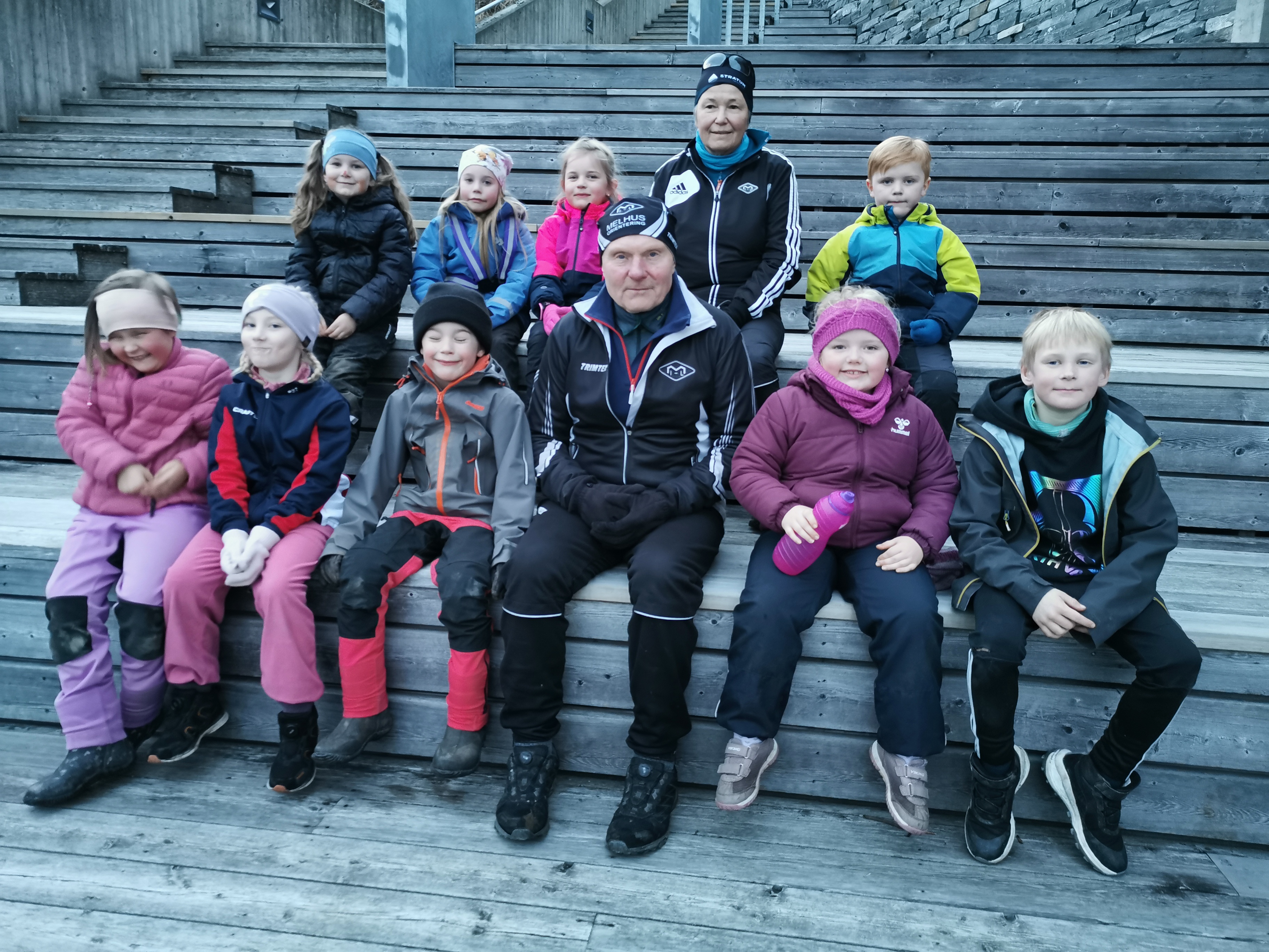 Gimse all-idrett, trinn 1 på besøk