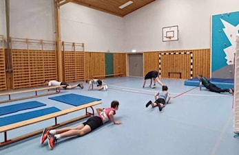 Trond og Martin med variert og tøff trening