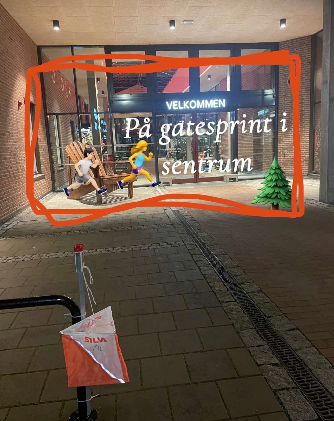 Første vintertrening med både o-løp og styrketrening