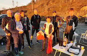 Fint å få mose under o-skoen!