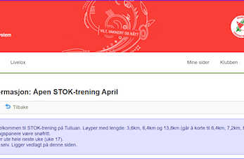 STOK-trening april
