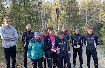 Godt oppmøte i kveldens trening fra Rye
