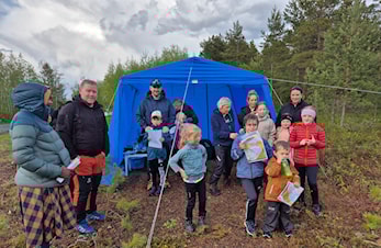 Trening med all-idrett på Brekkåsen