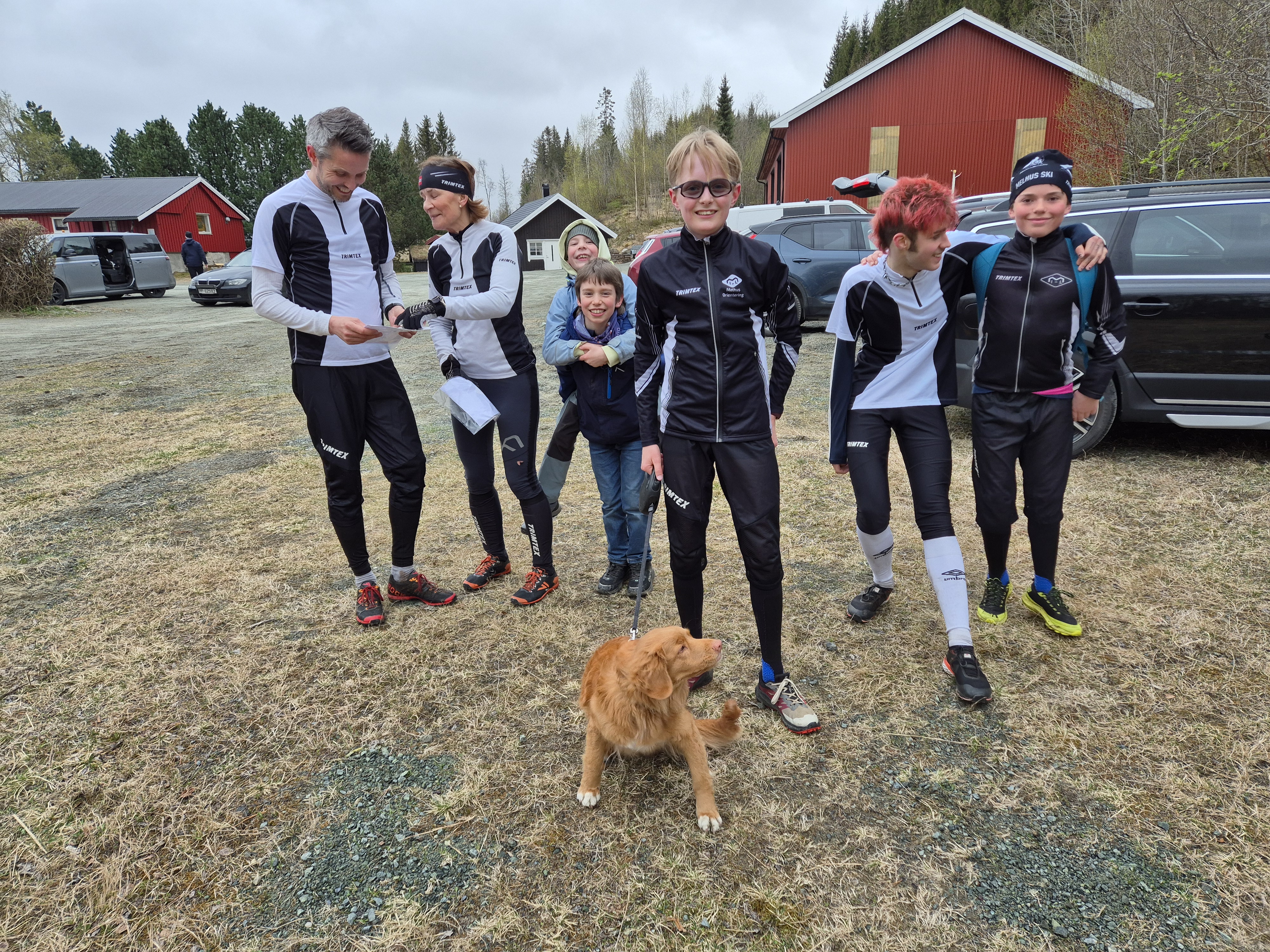 Mange blide fjæs på Bjønnabakken i kveld