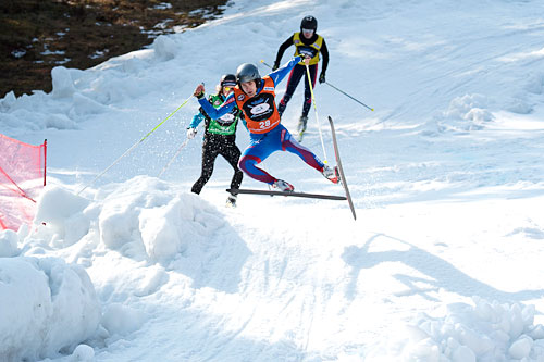 Skicross i Skjetnemyra