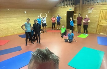 Torsdagstreningen på SOLhytta blir stadig mer populær!