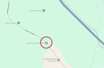 Treningsløp lørdag 22. oktober