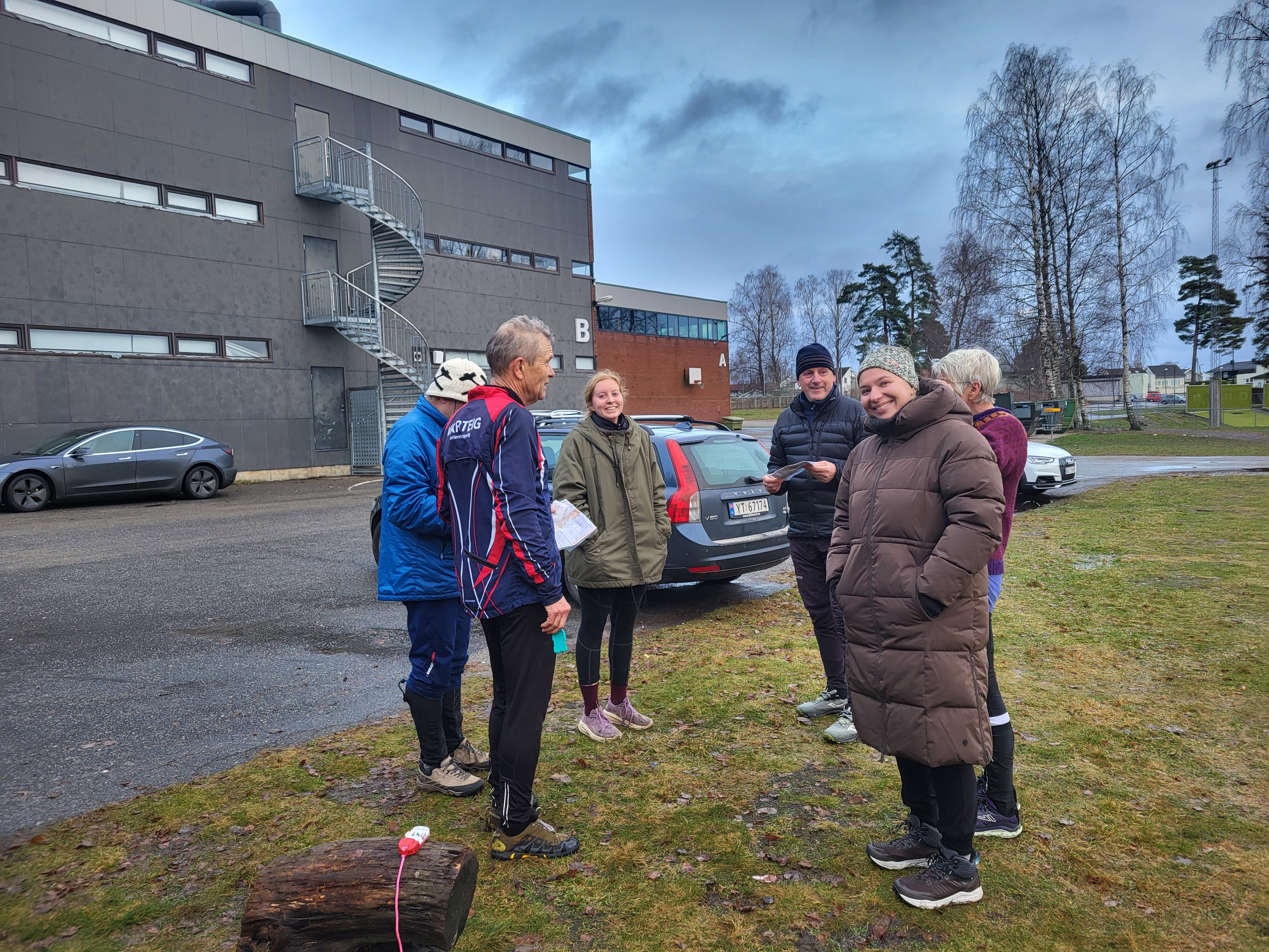 Bra deltagelse på treningsløp på Sandbakken