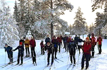 Vellykket skisamling på Budor